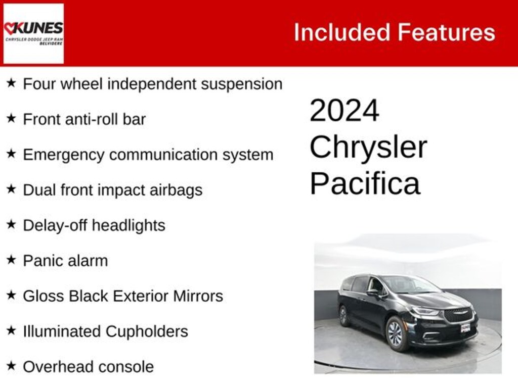 Used 2024 Chrysler Pacifica Hybrid Select Minivan/Van