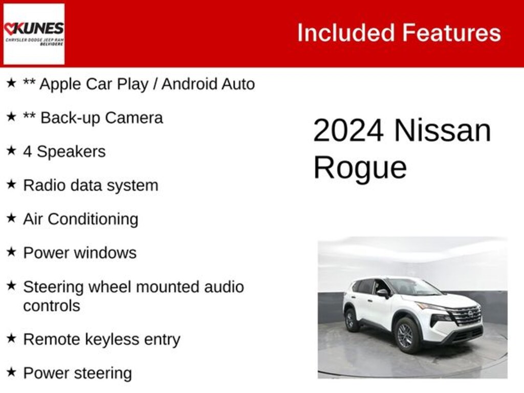 Used 2024 Nissan Rogue S SUV