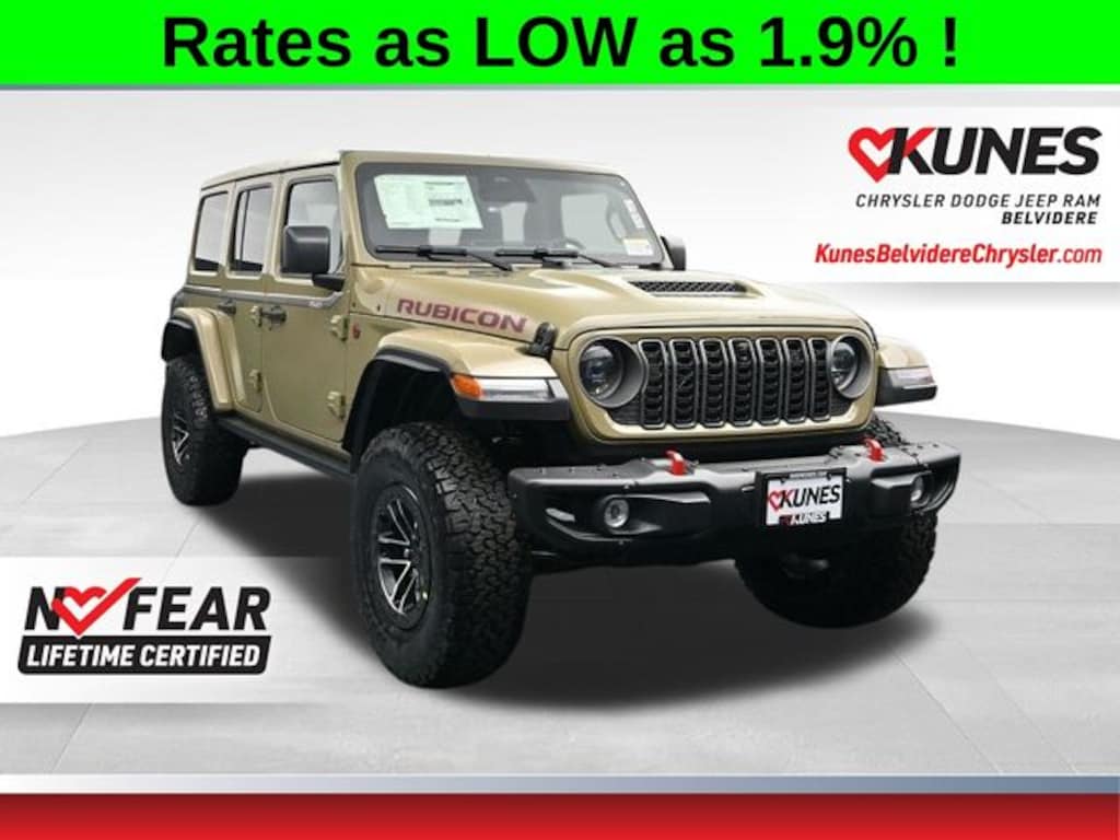 New 2026 Jeep Wrangler Rubicon X Sport Utility
