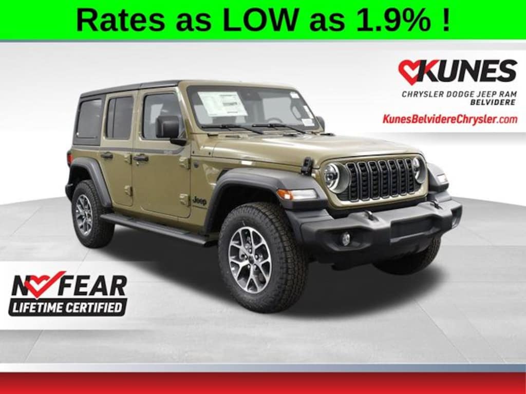 New 2025 Jeep Wrangler Sport S Sport Utility