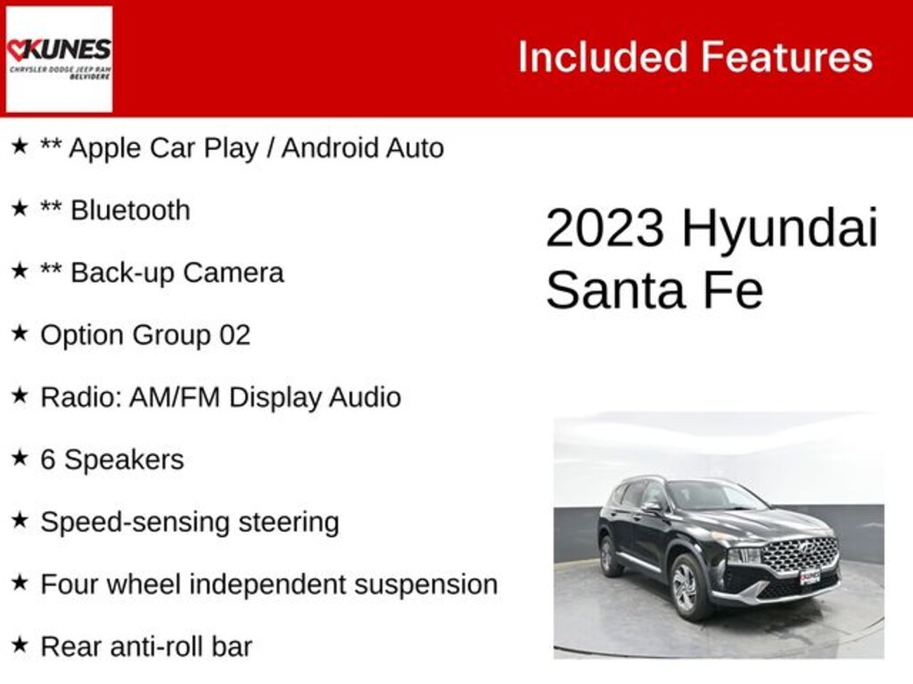 Used 2023 Hyundai Santa Fe SEL SUV