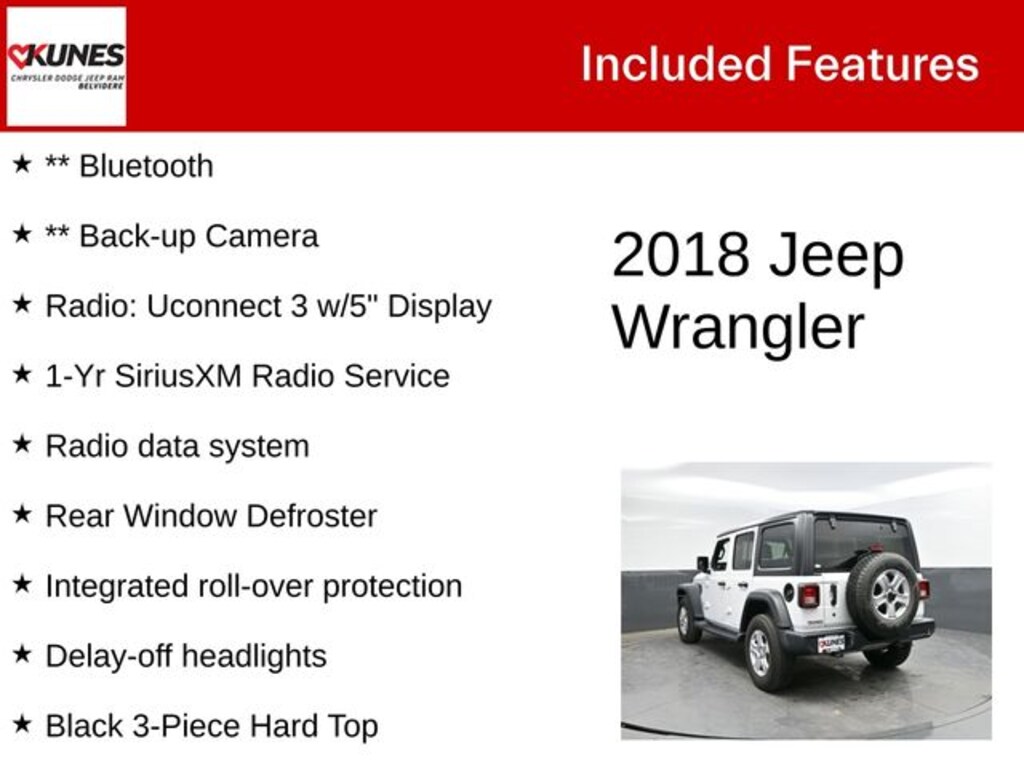 Certified 2018 Jeep Wrangler Unlimited Sport S SUV