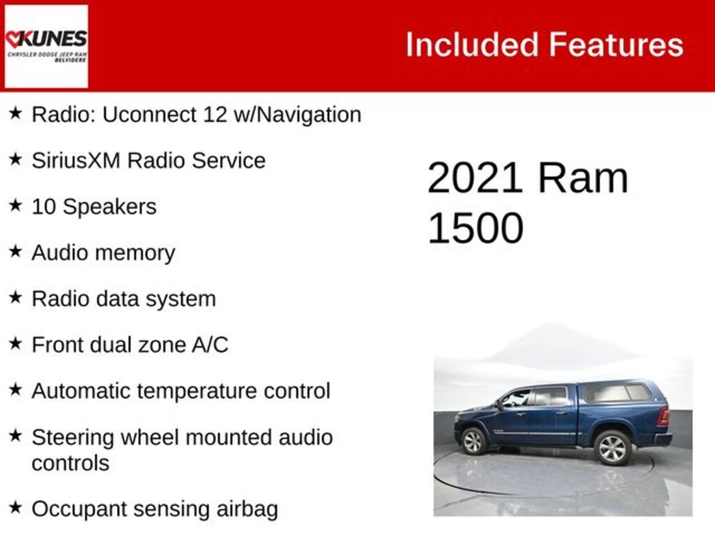 Used 2021 Ram 1500 Limited Truck