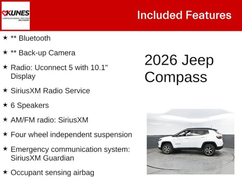 Used 2026 Jeep Compass Limited SUV