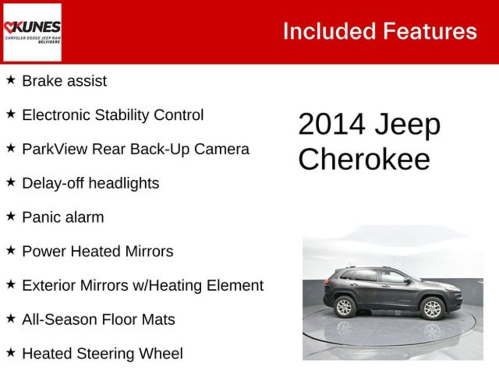Used 2014 Jeep Cherokee Latitude SUV