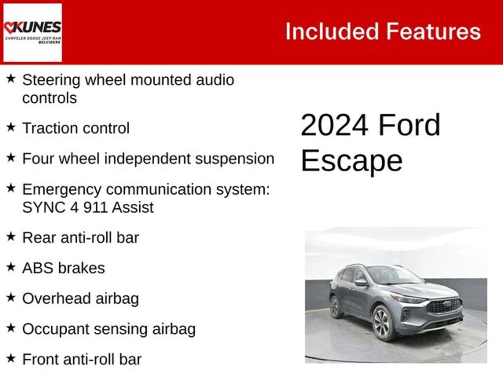 Used 2024 Ford Escape Platinum SUV