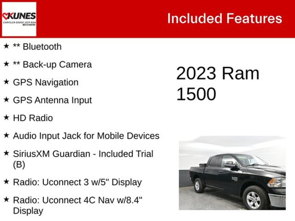 Used 2023 Ram 1500 Classic SLT Truck
