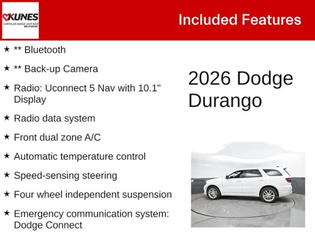 Used 2026 Dodge Durango GT SUV