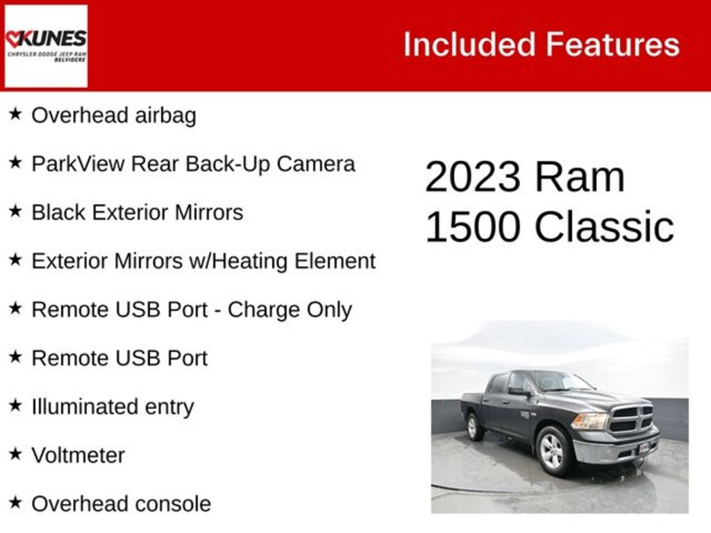 Used 2023 Ram 1500 Classic SLT Truck