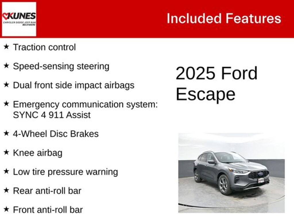 Used 2025 Ford Escape ST-Line SUV