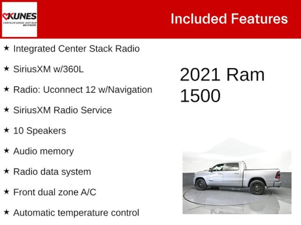 Used 2021 Ram 1500 Limited Truck