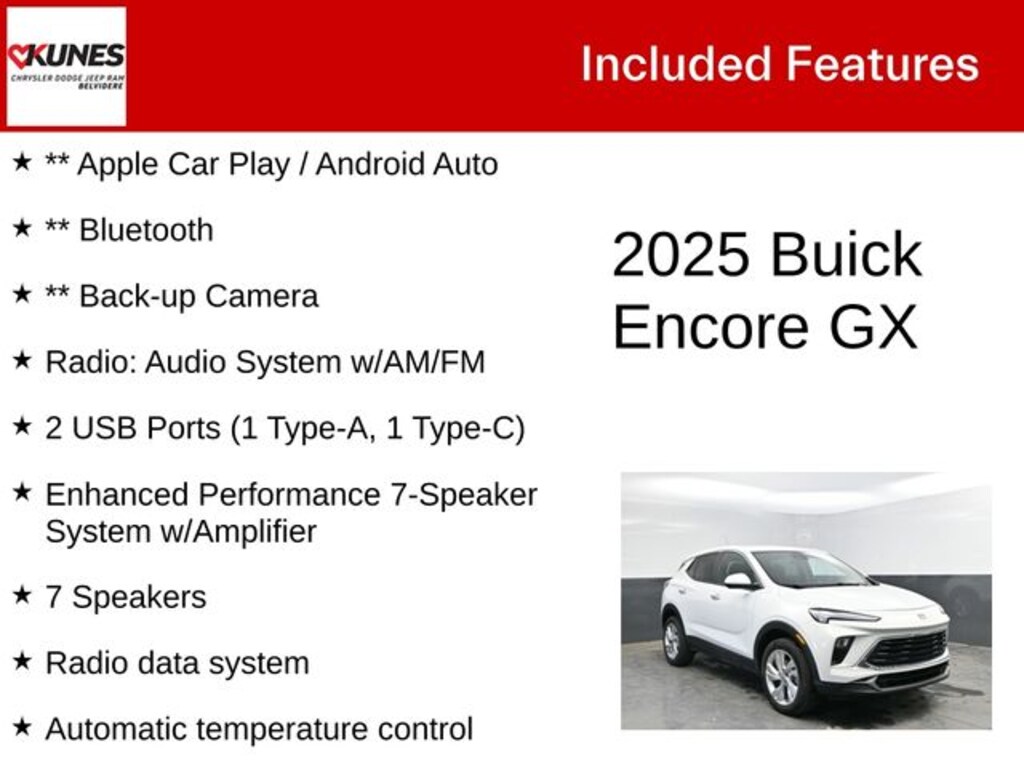 Used 2025 Buick Encore GX Preferred SUV