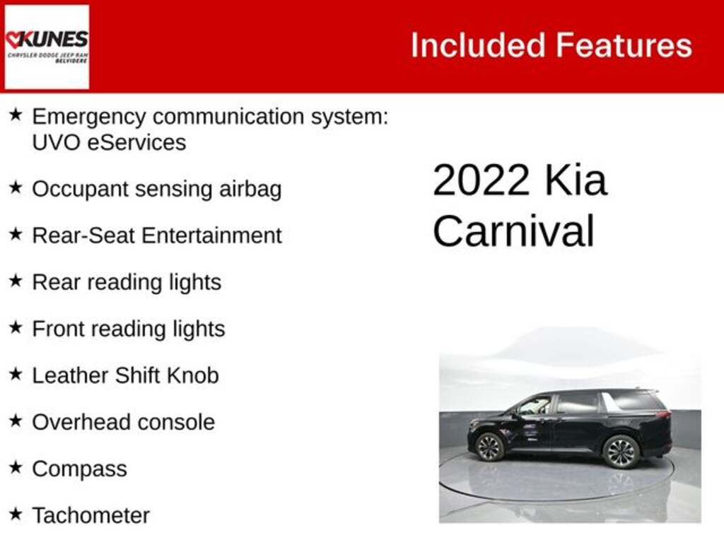 Used 2022 Kia Carnival EX Minivan/Van
