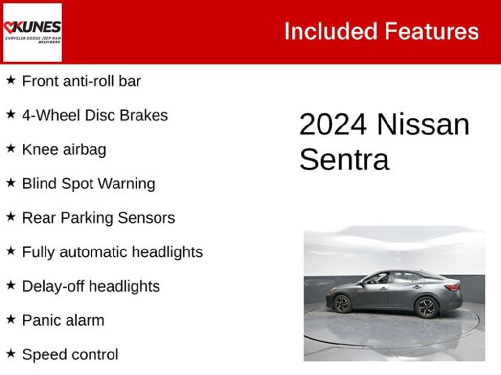 Used 2024 Nissan Sentra SV Sedan