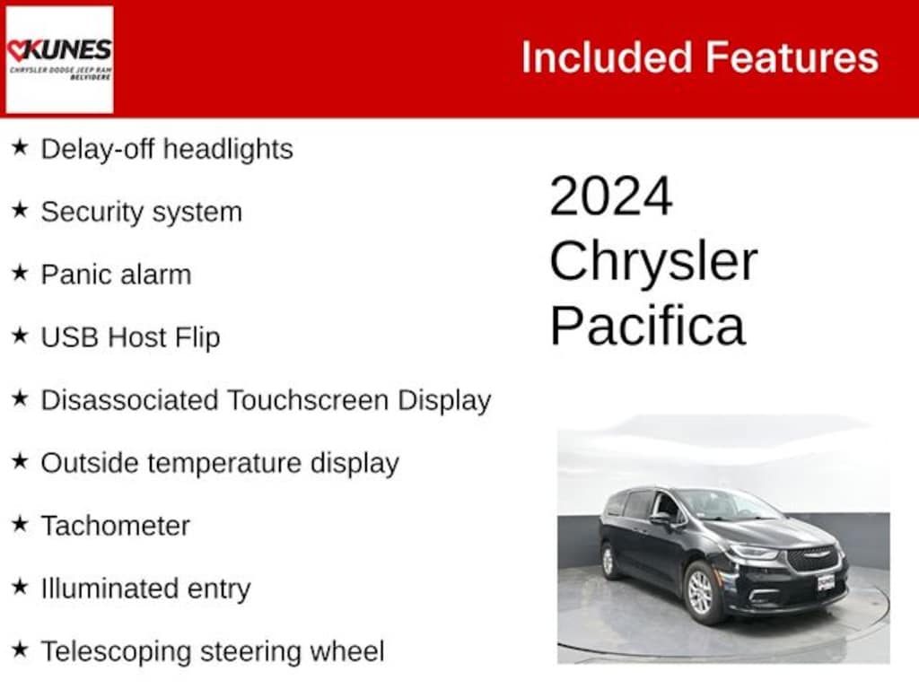 Used 2024 Chrysler Pacifica Touring L Minivan/Van