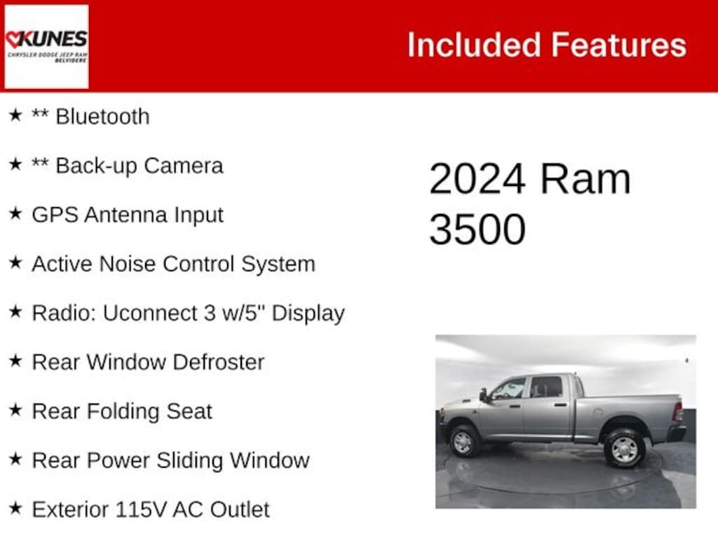 Used 2024 Ram 3500 Tradesman Truck