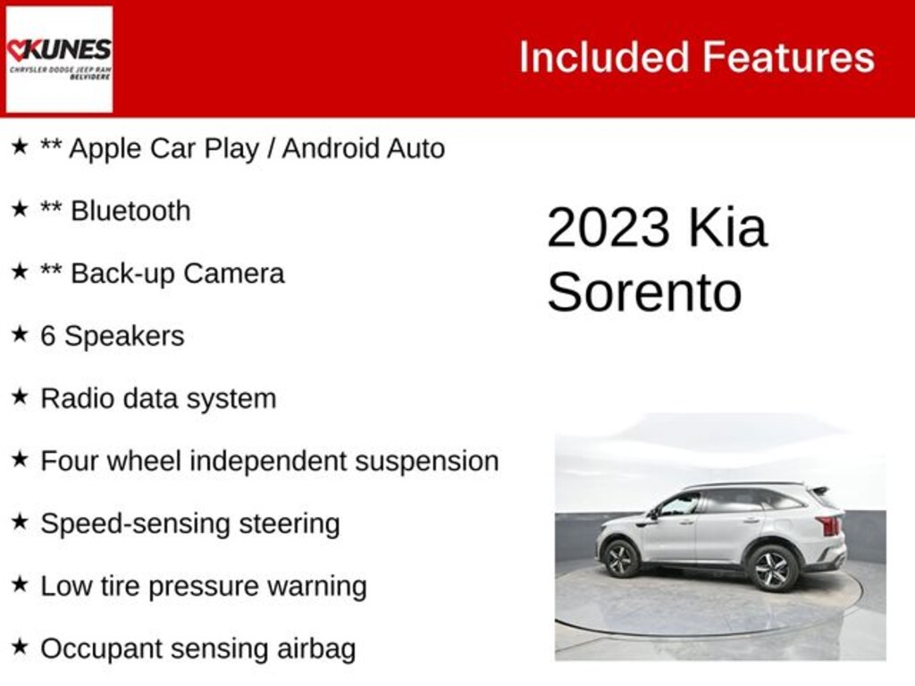 Used 2023 Kia Sorento EX SUV