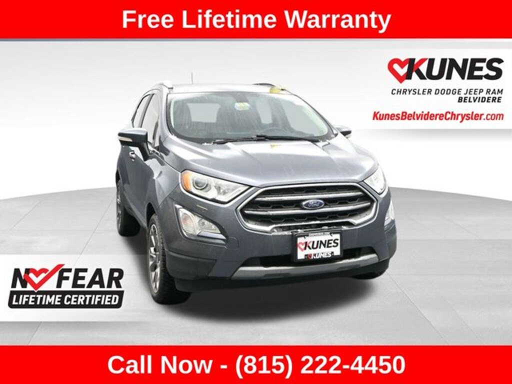 Used 2019 Ford EcoSport Titanium SUV