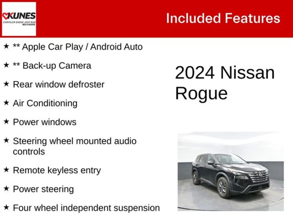 Used 2024 Nissan Rogue S SUV