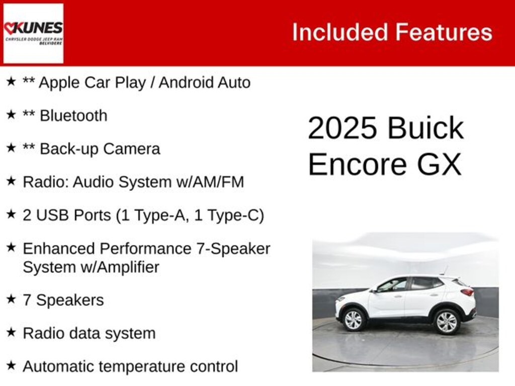 Used 2025 Buick Encore GX Preferred SUV