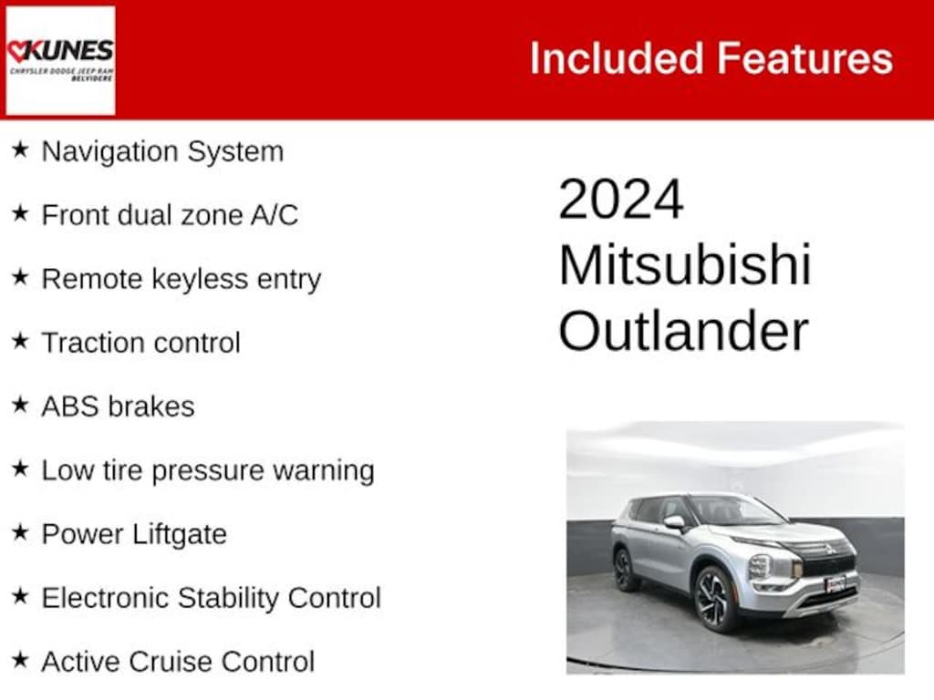 Used 2024 Mitsubishi Outlander Phev SE SUV