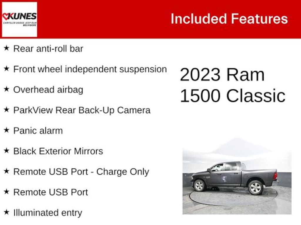 Used 2023 Ram 1500 Classic SLT Truck