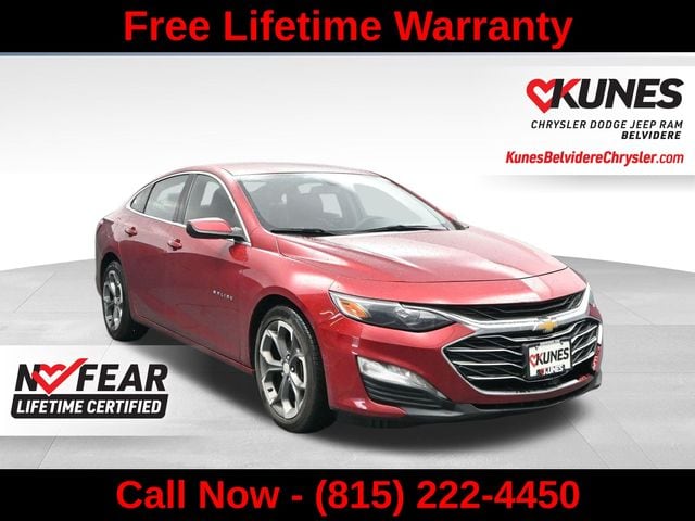 Used 2022 Chevrolet Malibu 1LT with VIN 1G1ZD5ST5NF103301 for sale in Beloit, WI