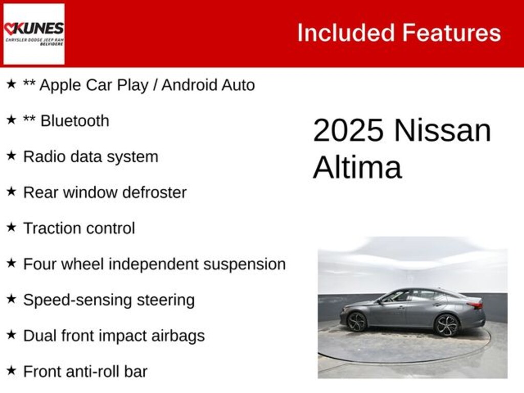 Used 2025 Nissan Altima 2.5 SR Sedan