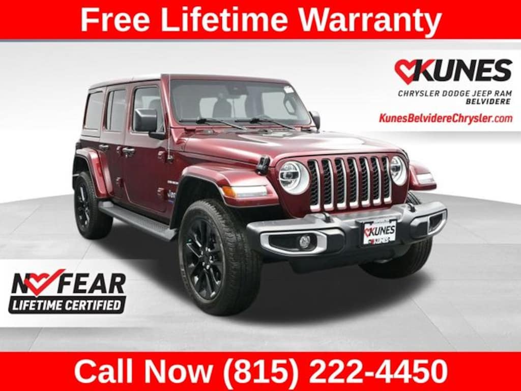 Used 2021 Jeep Wrangler Unlimited Sahara 4xe SUV