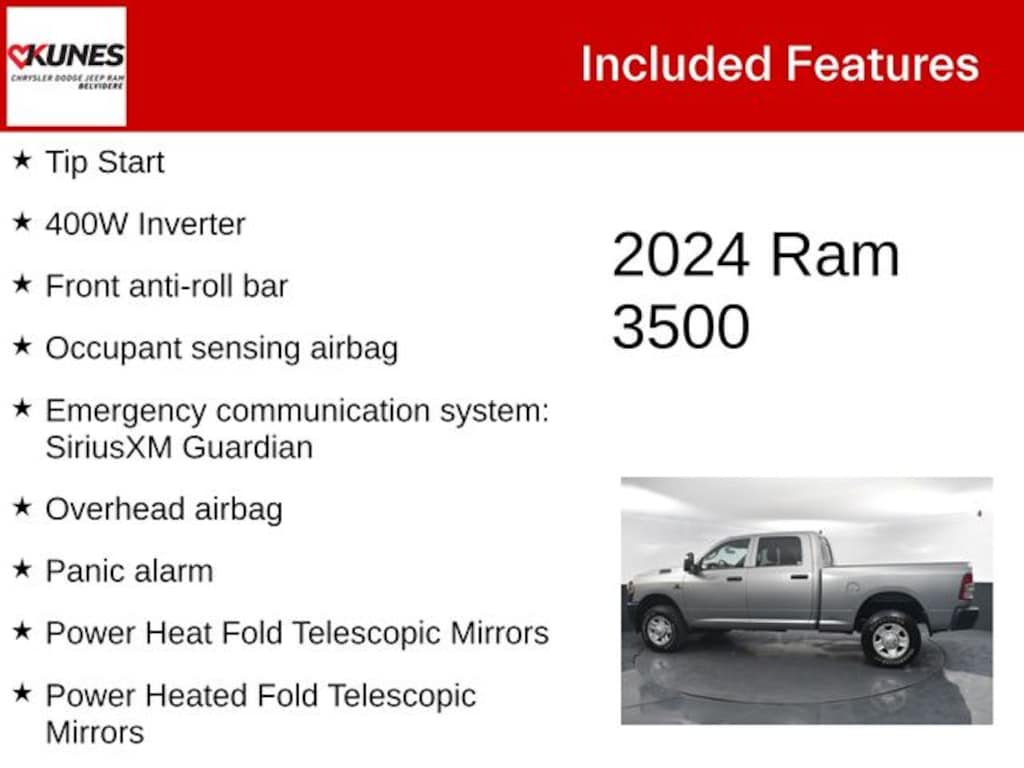Used 2024 Ram 3500 Tradesman Truck