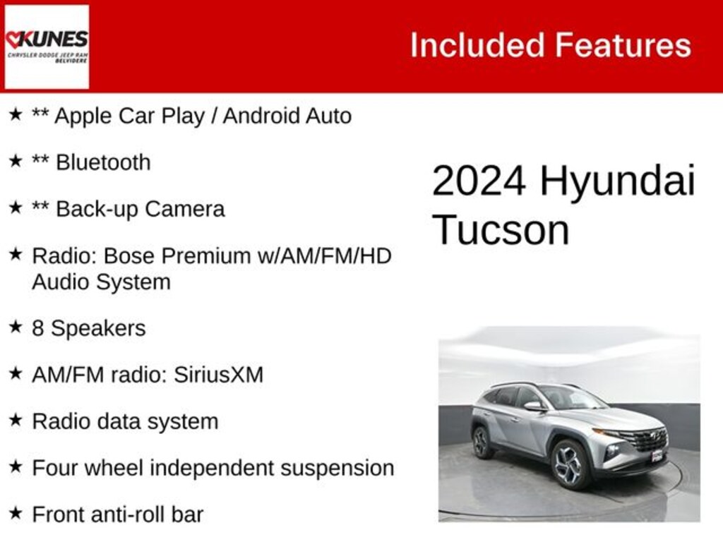 Used 2024 Hyundai Tucson Limited SUV