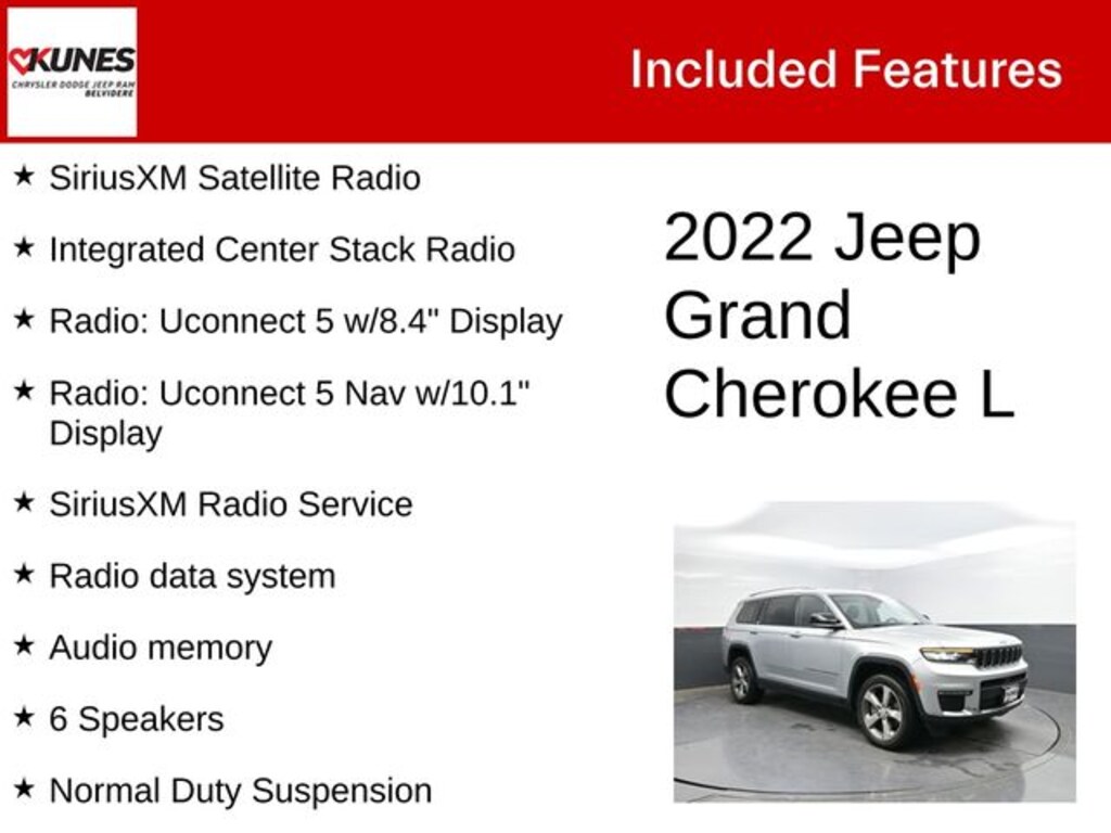 Used 2022 Jeep Grand Cherokee L Limited SUV