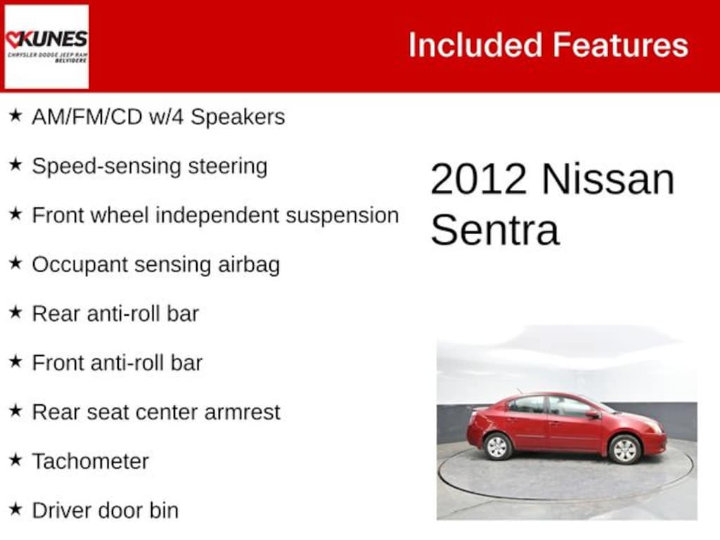 Used 2012 Nissan Sentra 2.0 Sedan
