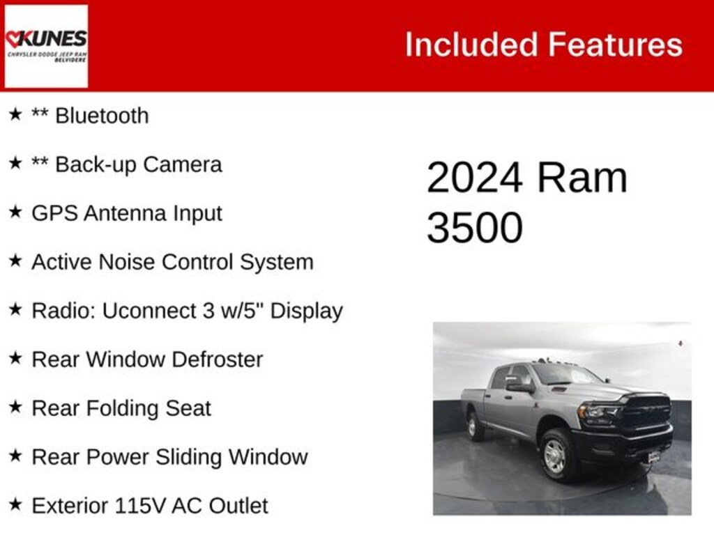 Used 2024 Ram 3500 Tradesman Truck