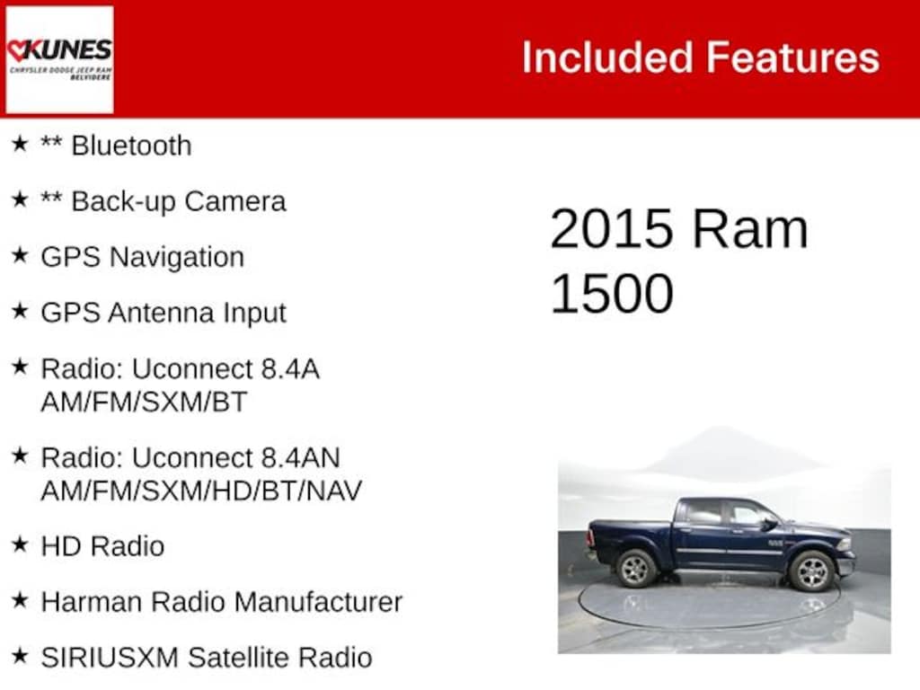 Used 2015 Ram 1500 Laramie Truck