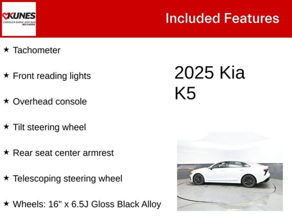 Used 2025 Kia K5 LXS Sedan