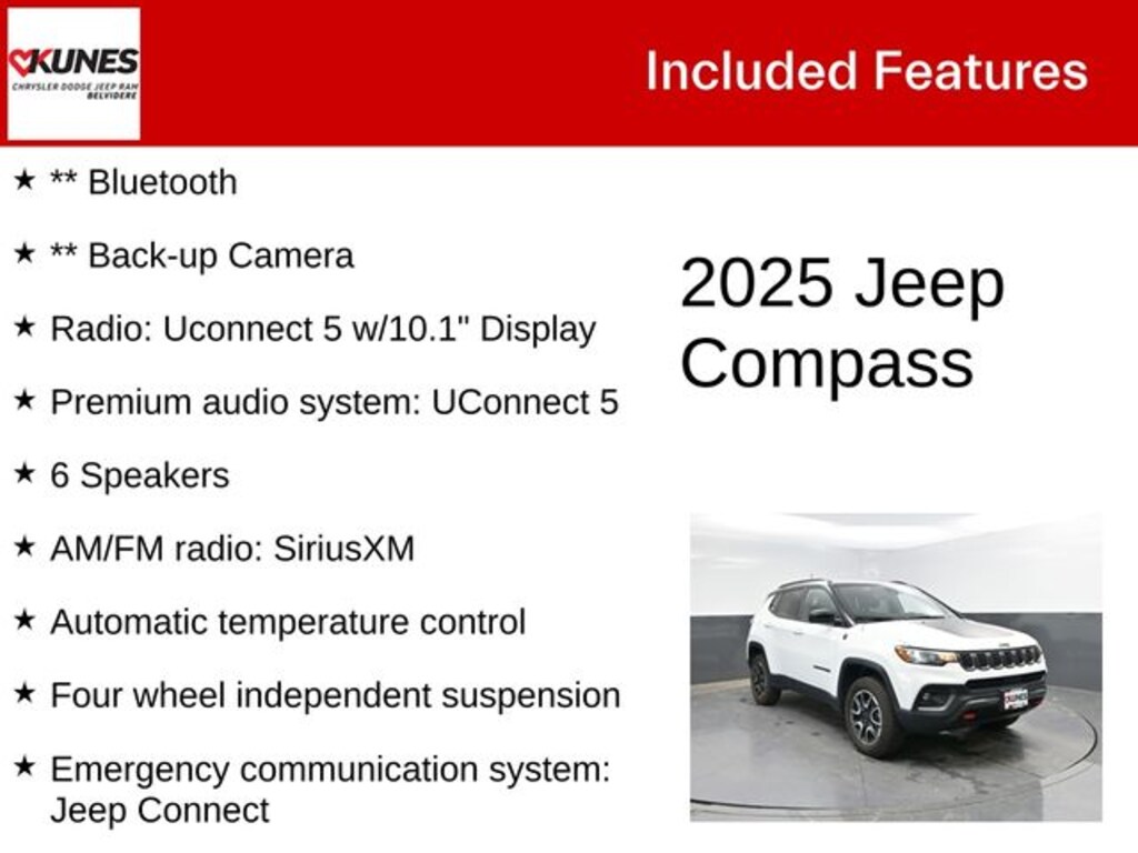 Used 2025 Jeep Compass Trailhawk SUV