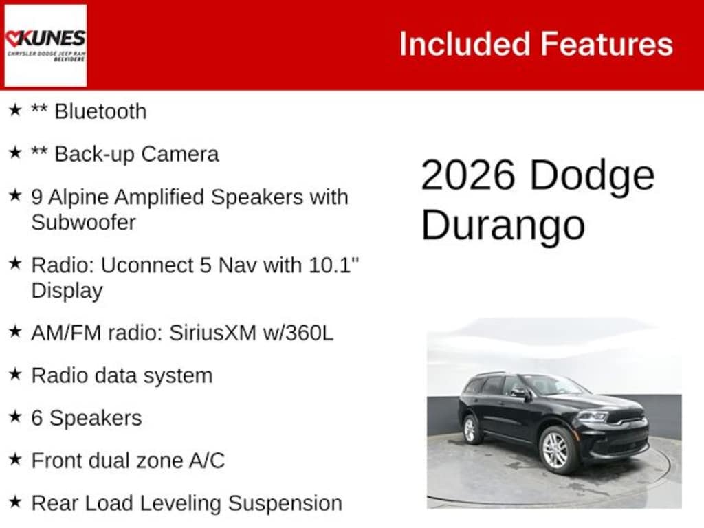 Used 2026 Dodge Durango GT Plus SUV