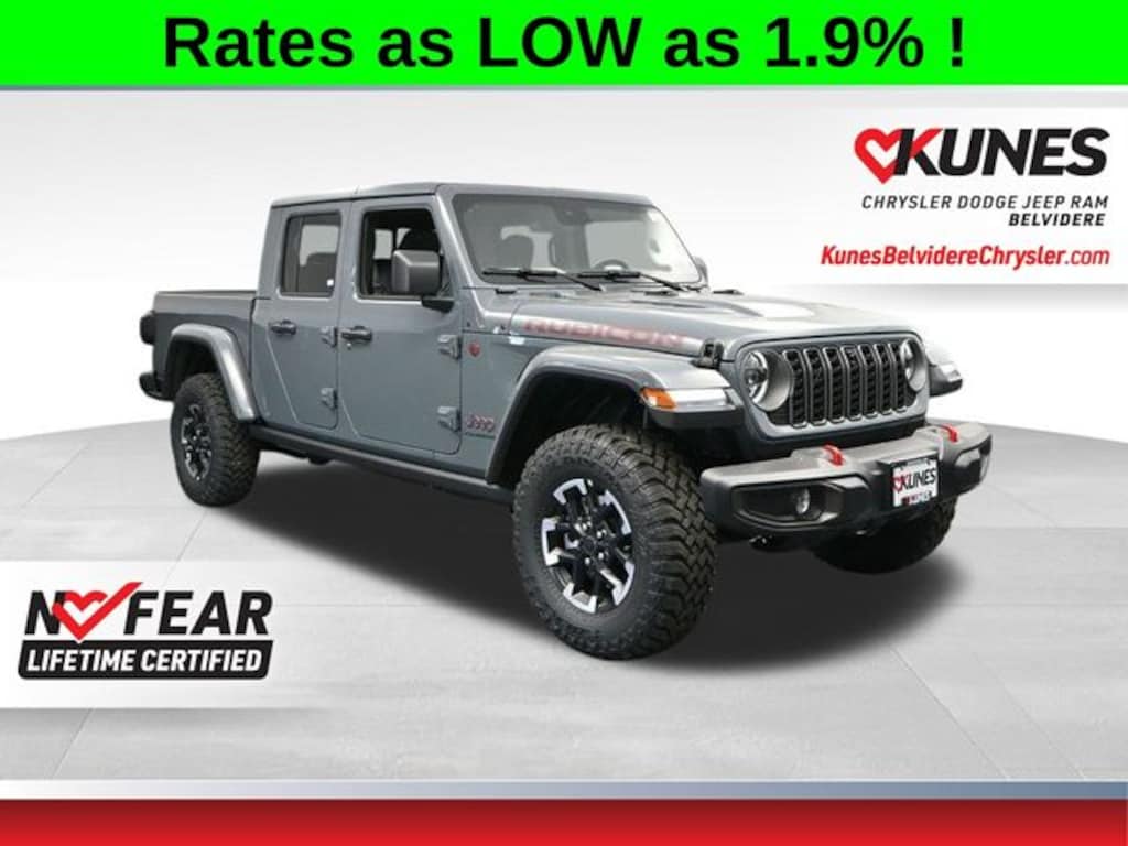 New 2025 Jeep Gladiator Rubicon Pickup