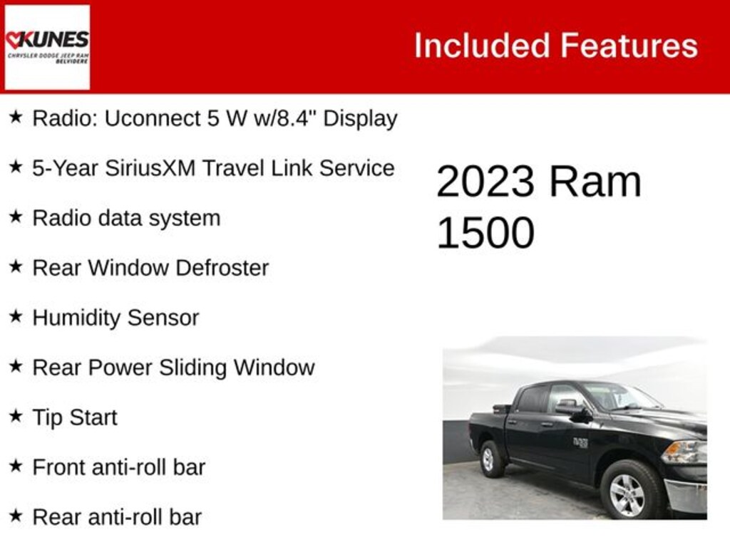 Used 2023 Ram 1500 Classic SLT Truck