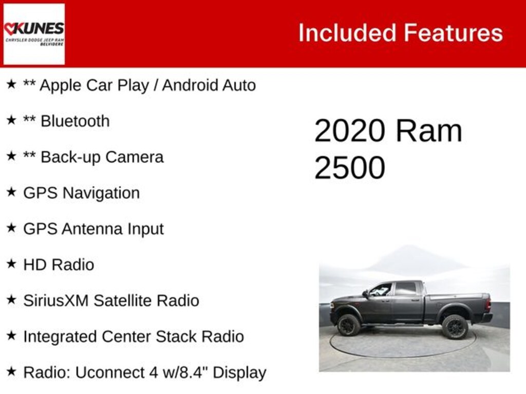 Used 2020 Ram 2500 Power Wagon Truck