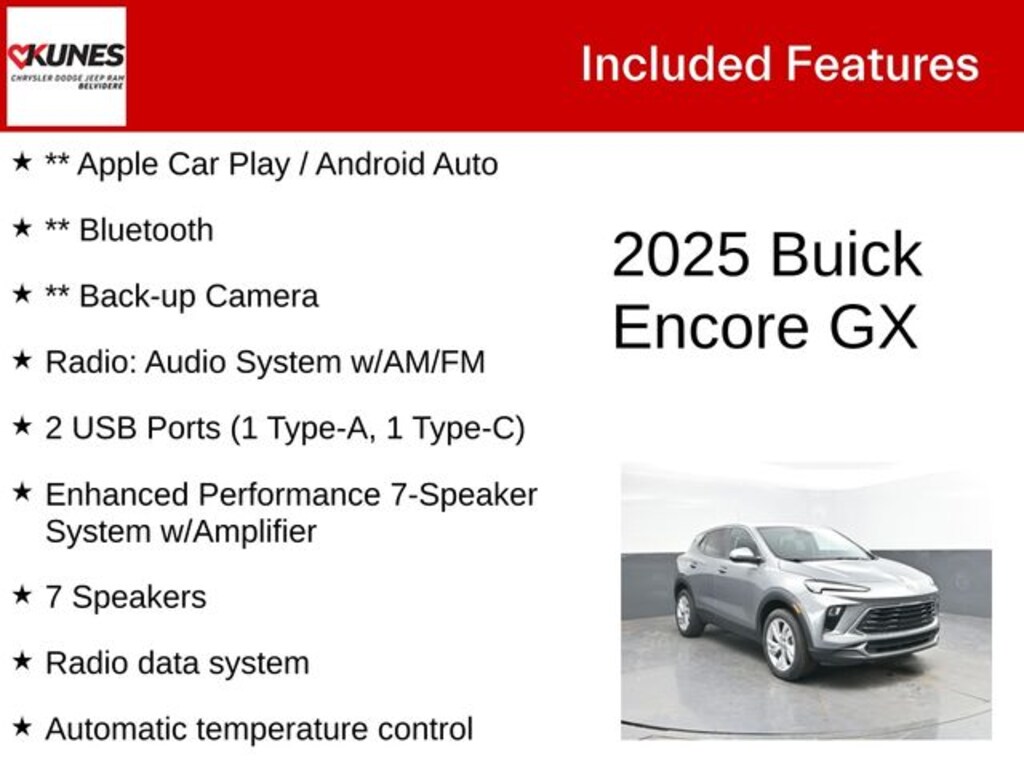 Used 2025 Buick Encore GX Preferred SUV