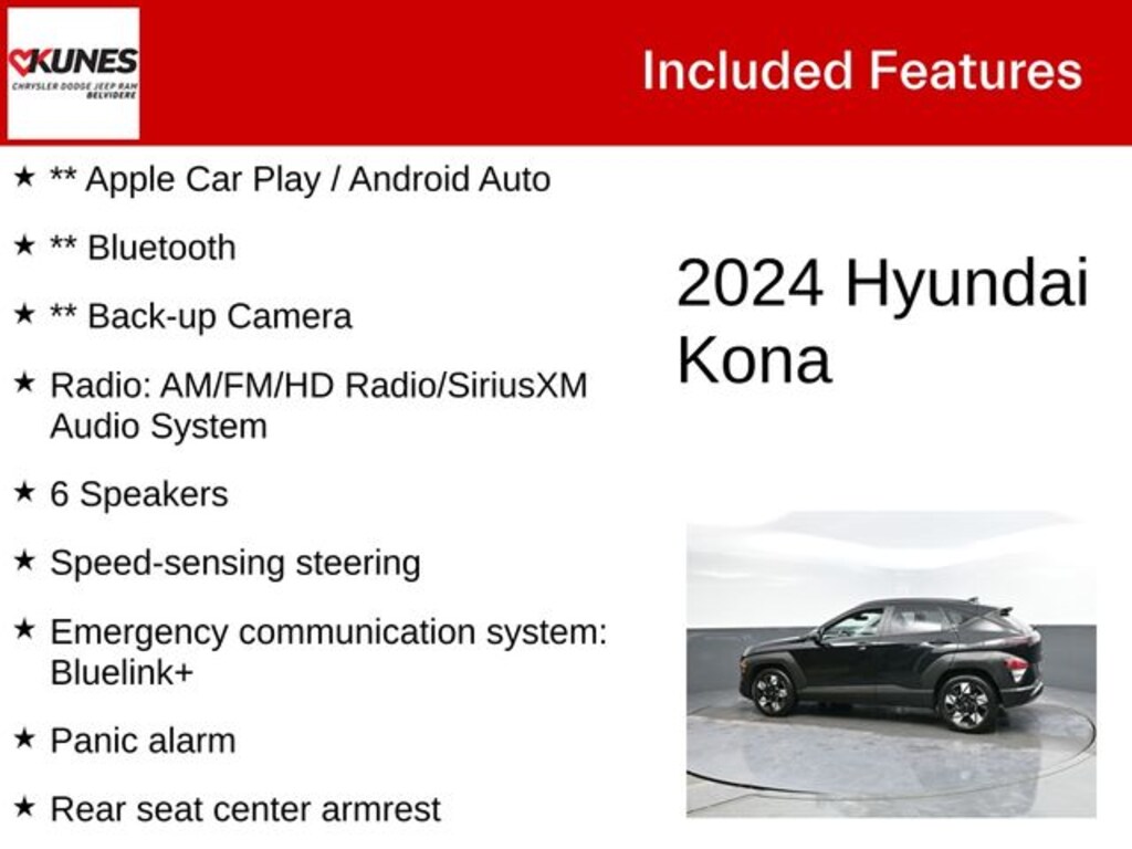 Used 2024 Hyundai Kona SEL SUV