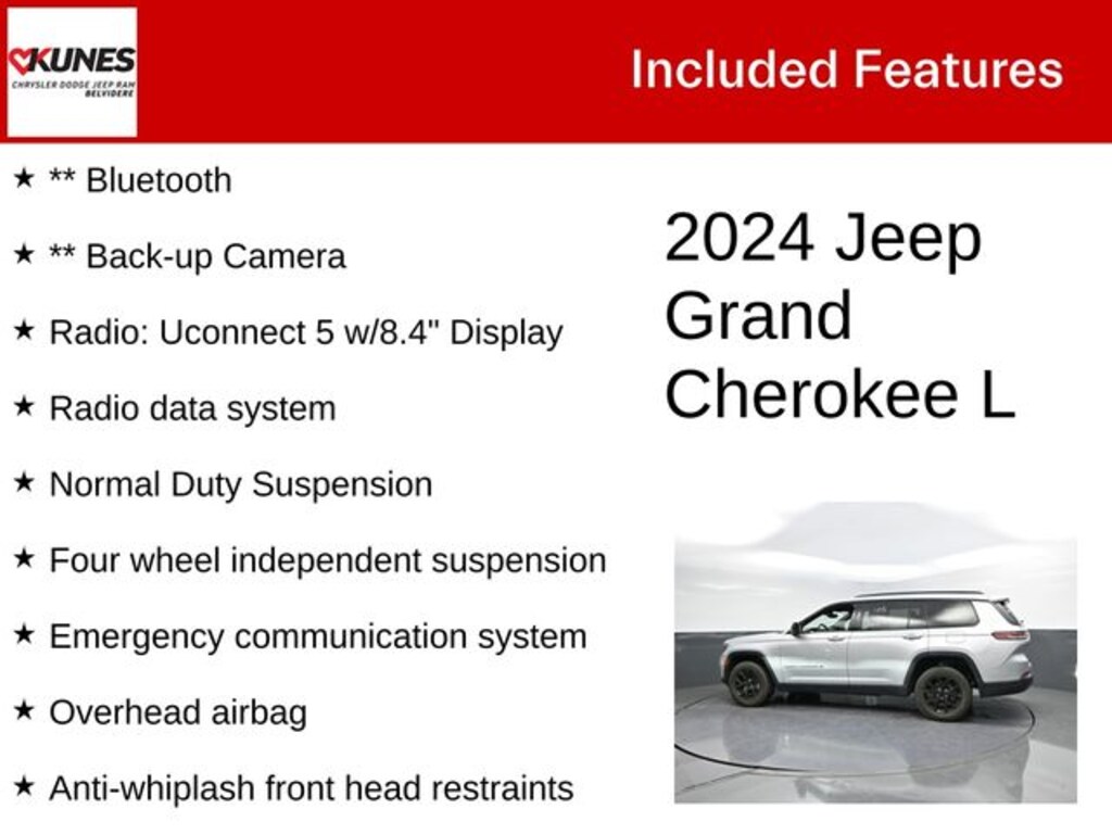 Used 2024 Jeep Grand Cherokee L Altitude SUV