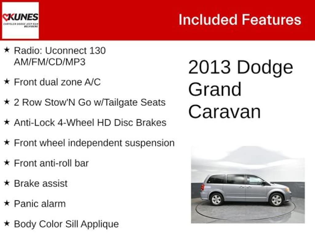 Used 2013 Dodge Grand Caravan SE Minivan/Van