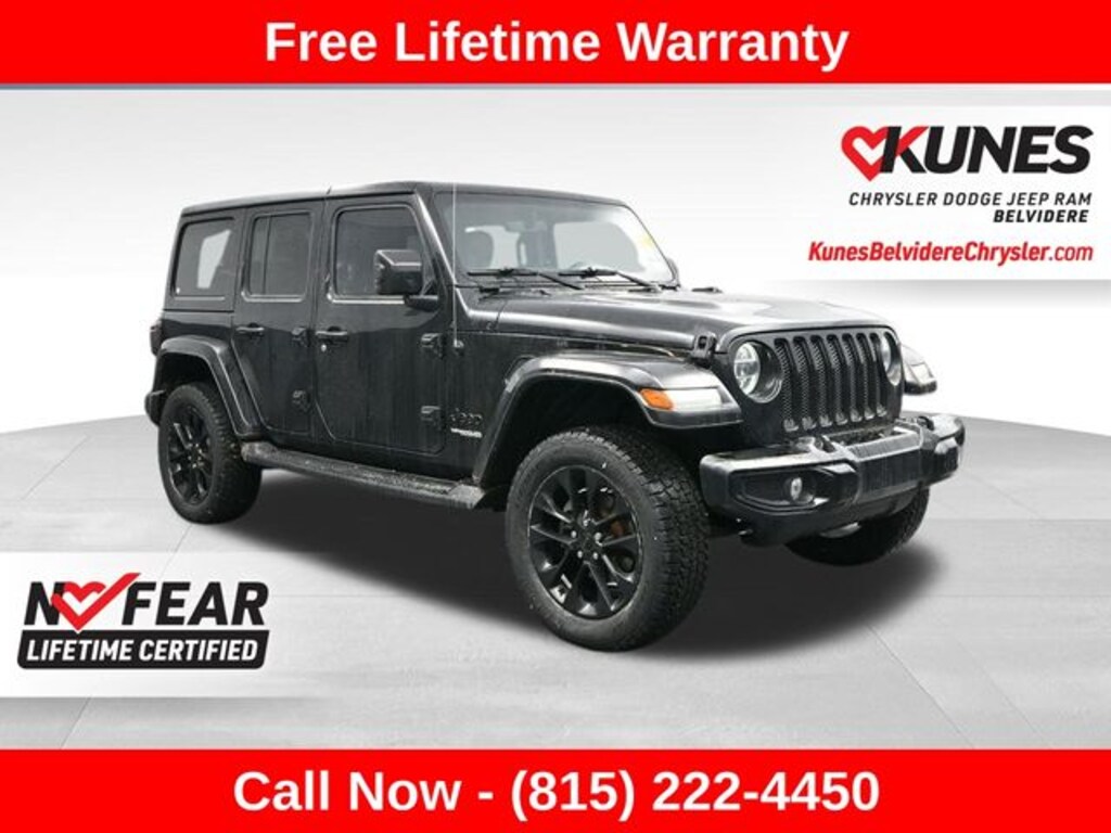 Used 2021 Jeep Wrangler Unlimited Sahara High Altitude SUV