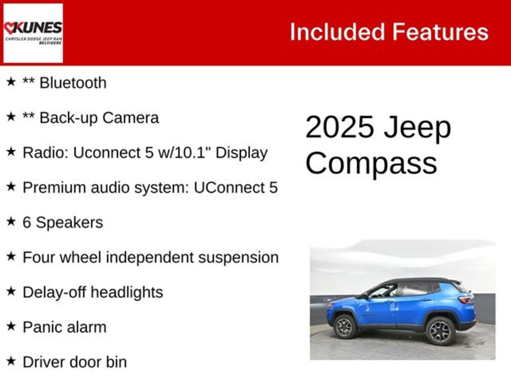 Used 2025 Jeep Compass Trailhawk SUV