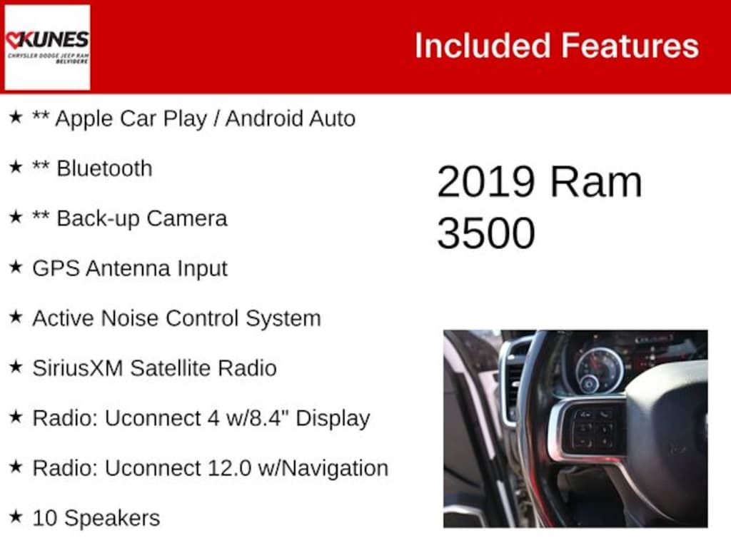 Used 2019 Ram 3500 Laramie Truck