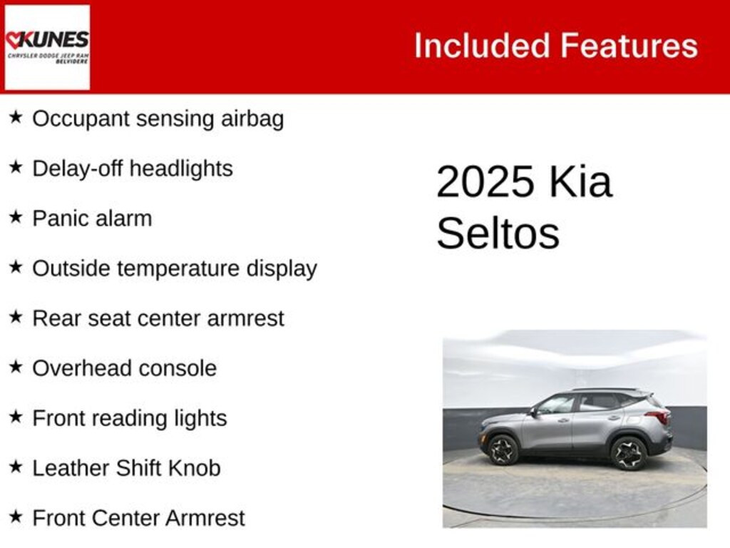 Used 2025 Kia Seltos S SUV