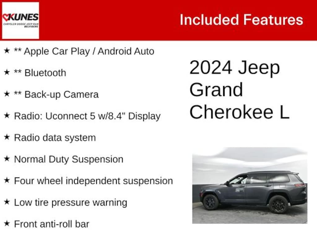 Used 2024 Jeep Grand Cherokee L Altitude SUV